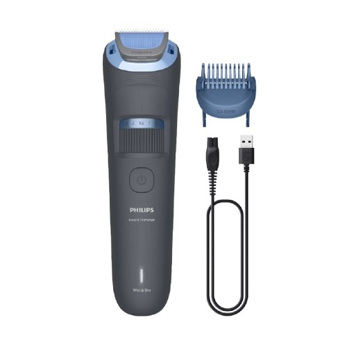 BEARD SHAVER  BT3617/15 ΕΠΑΝΑΦΟΡΤΙΖΟΜΕΝΗ ΜΕ ΜΕΤΑΛΛΙΚΗ ΚΕΦΑΛΗ